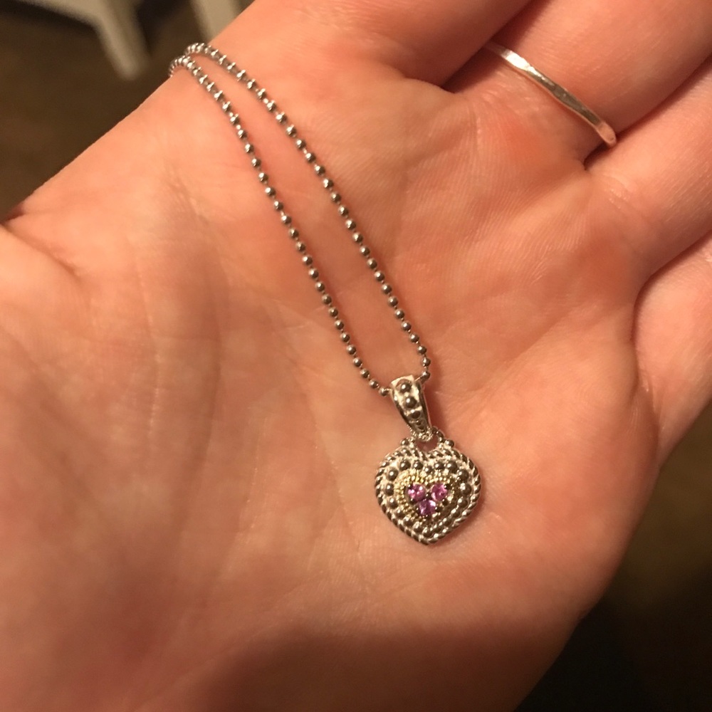 NEW Nieman Marcus Heart necklace